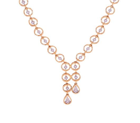 beautiful radiant Diamond Necklace-JA82D6