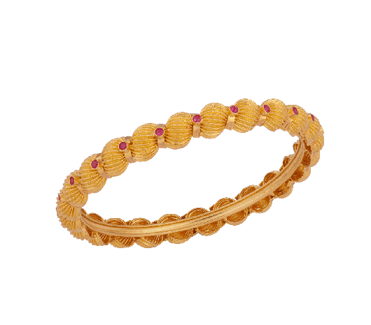 Gold Bangle-JA90BX